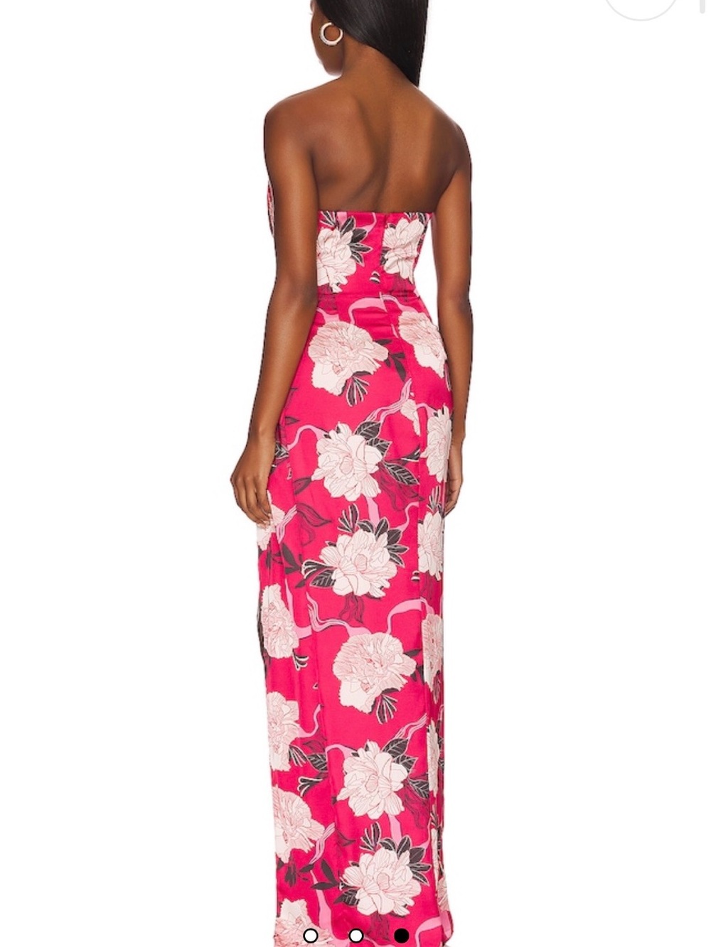 Katie May Red Floral Maxi Dress - Picture 6 of 6